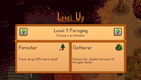 best foraging profession stardew.